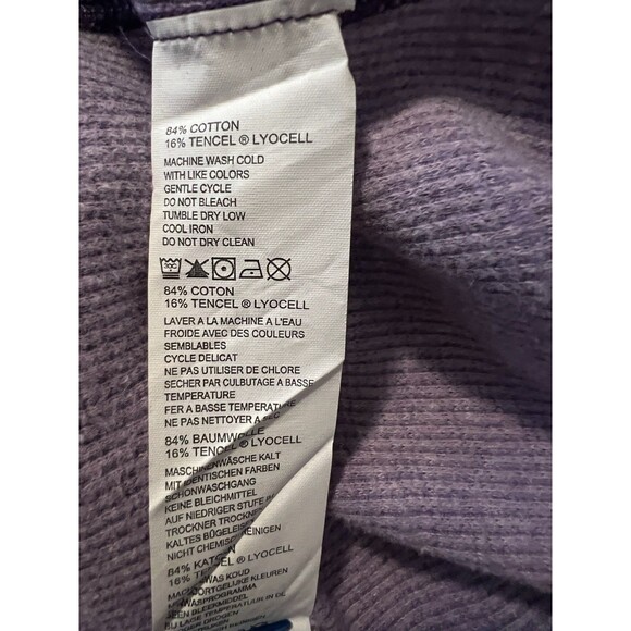 Tommy Bahama Flip Side Twill Reversible Half‑Zip Sweater Men’s 2XL Purple - Picture 11 of 12